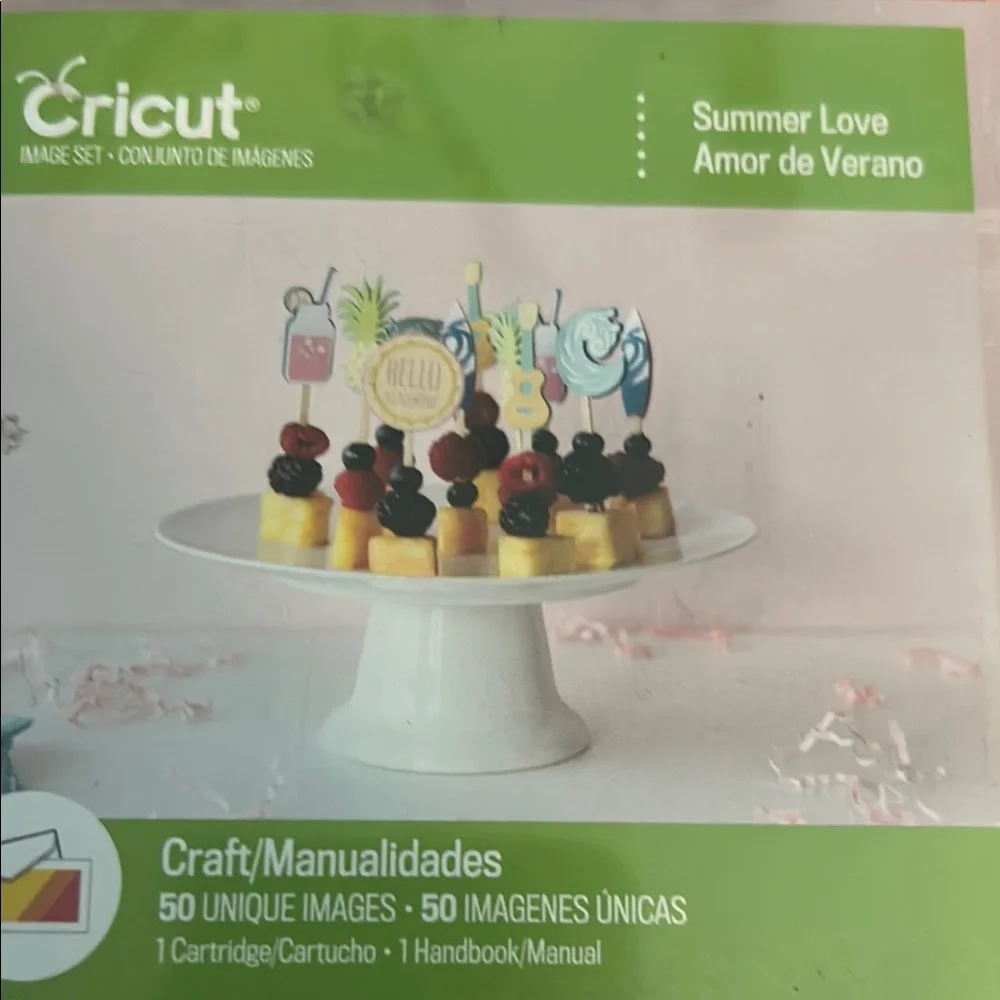 Cricut Summer Love Cake Toppers - Multicolor